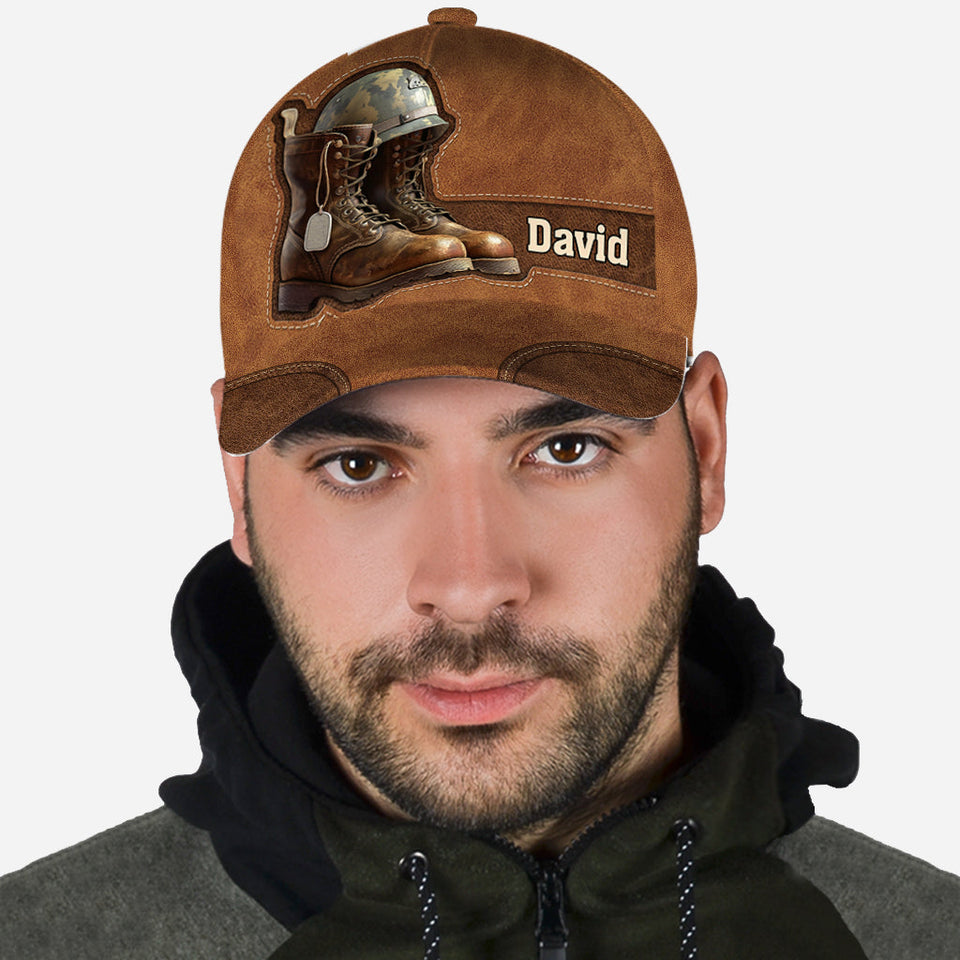 Proud Veteran - Personalized Veteran Classic Cap