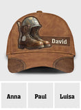 Proud Veteran - Personalized Veteran Classic Cap