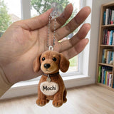 Always By My Side - Personalized Dog Tumbler With Plush Charm