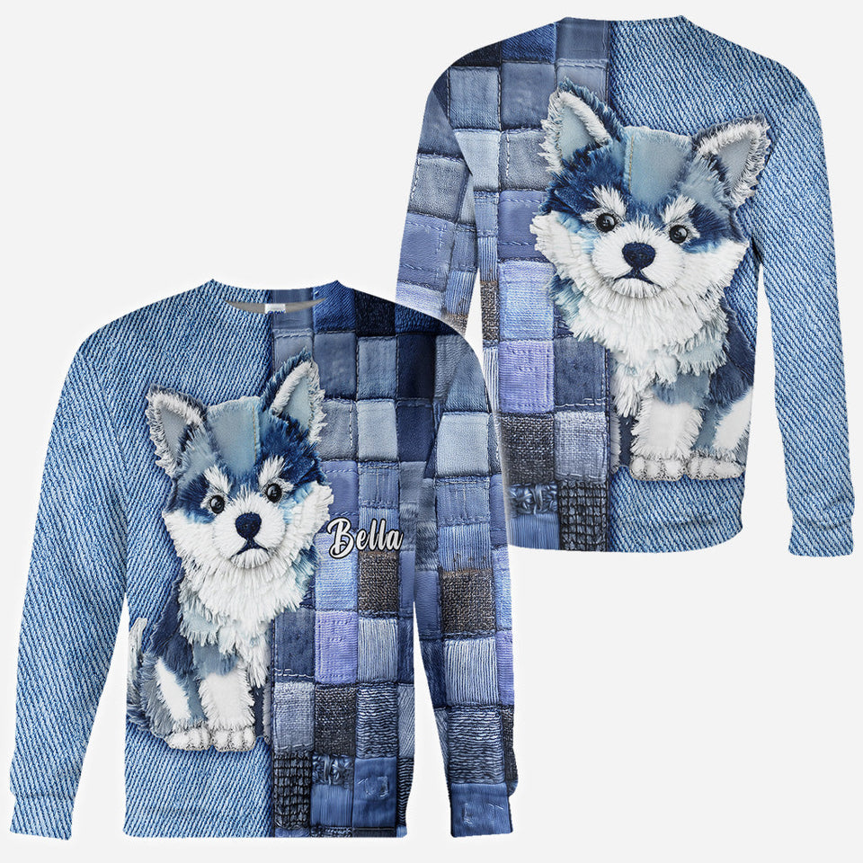 Love Shiba Inu - Personalized Dog All Over Shirt