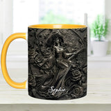 Beautiful Witch - Personalized Witch Accent Mug