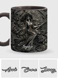 Beautiful Witch - Personalized Witch Accent Mug