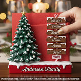 Merry Christmas Gift For Family - Personalized Family Paper Towel Holder