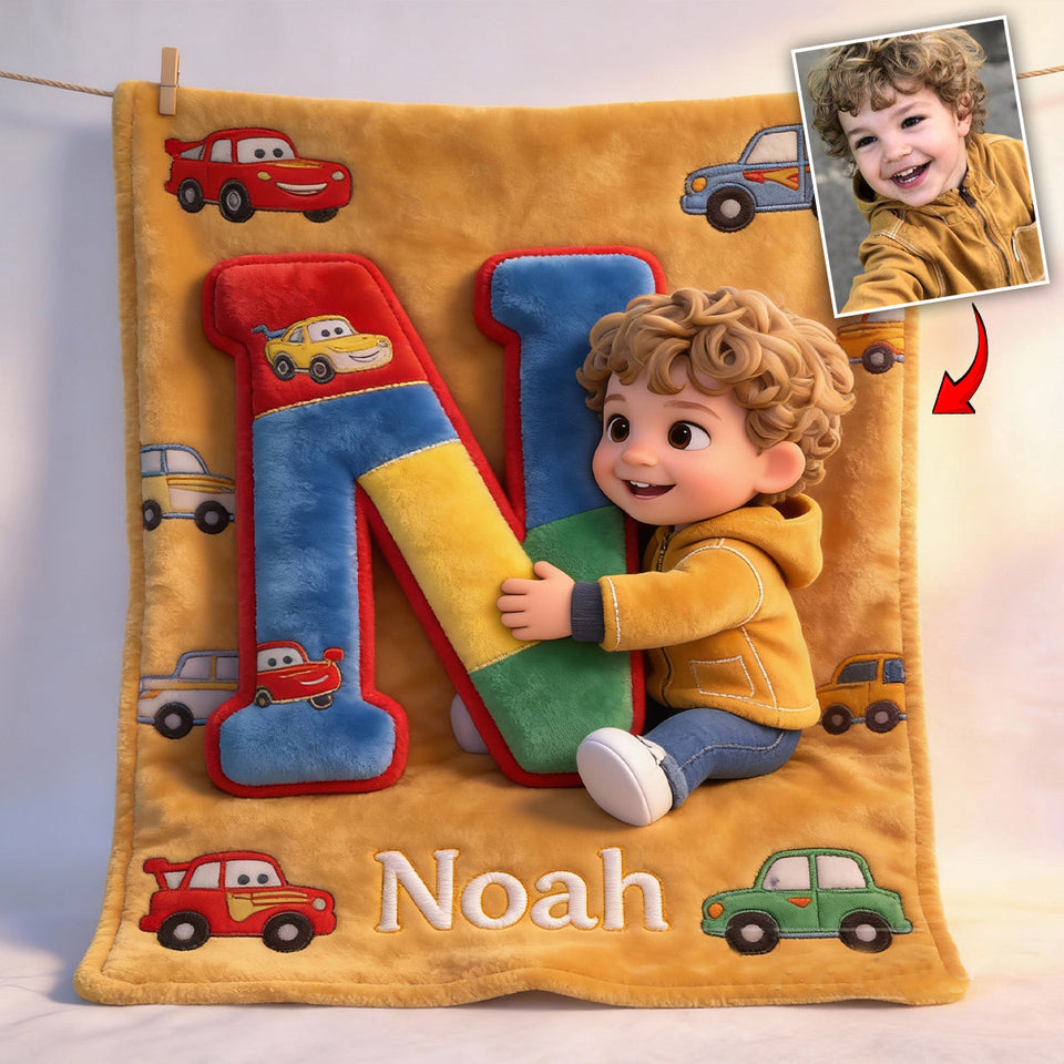 I Love You Baby - Personalized Kid Blanket