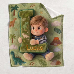 I Love You Baby - Personalized Kid Blanket