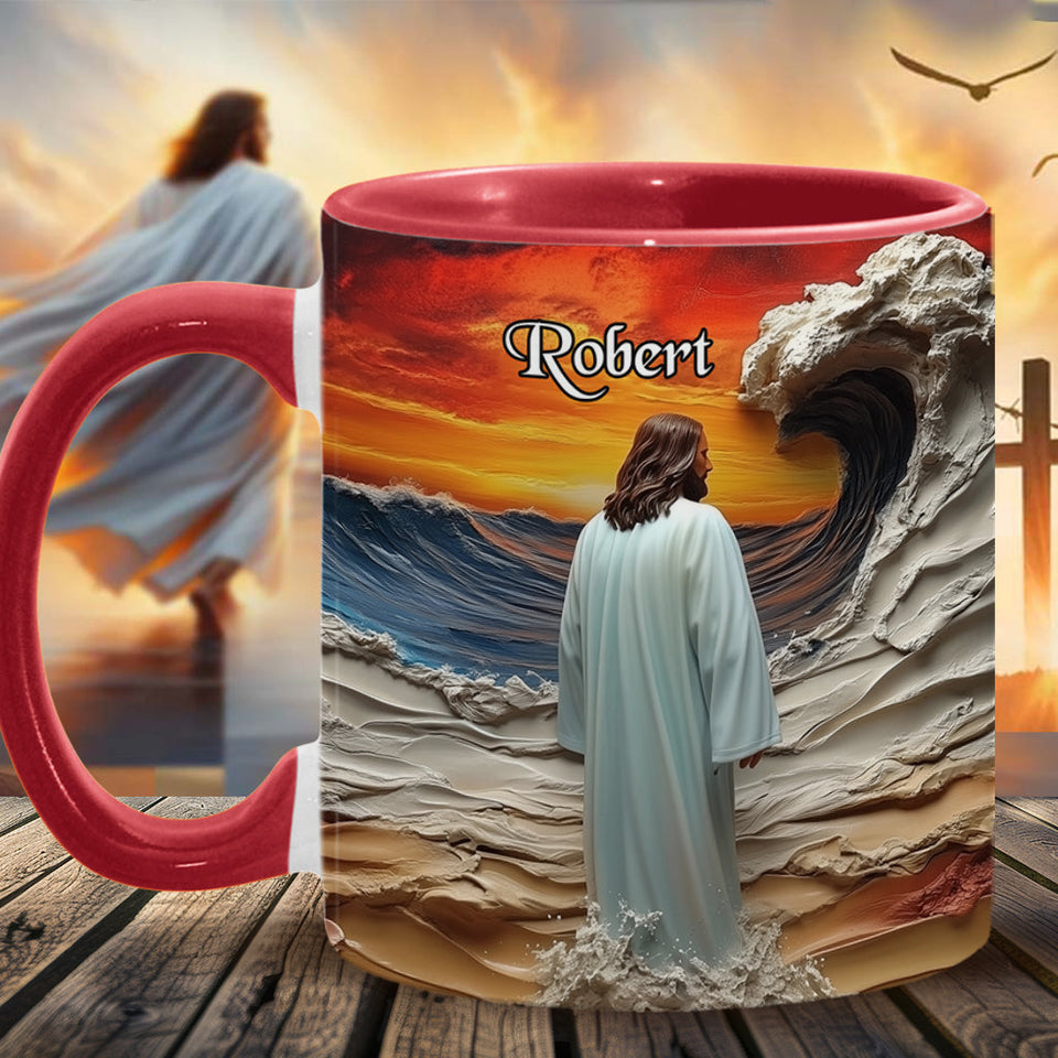 Aimez Jésus - Mug chrétien personnalisé