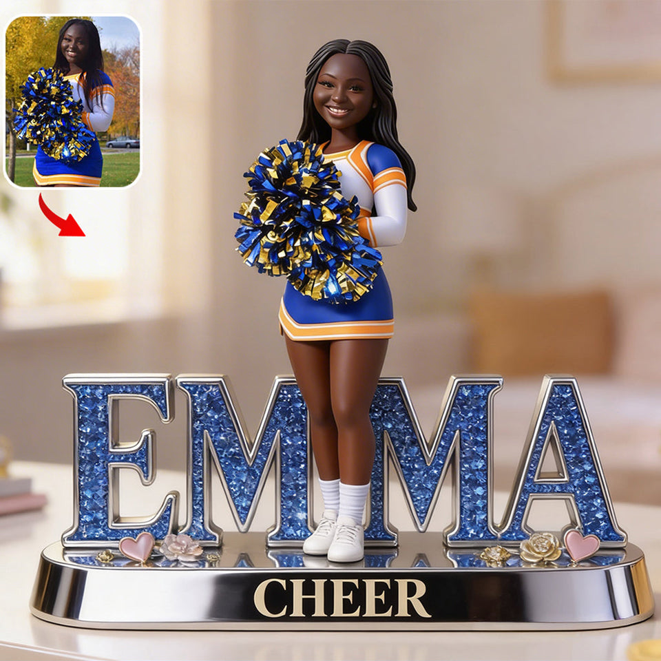Custom Any Photo - Personalized Cheerleading Custom Shaped Acrylic Plaque