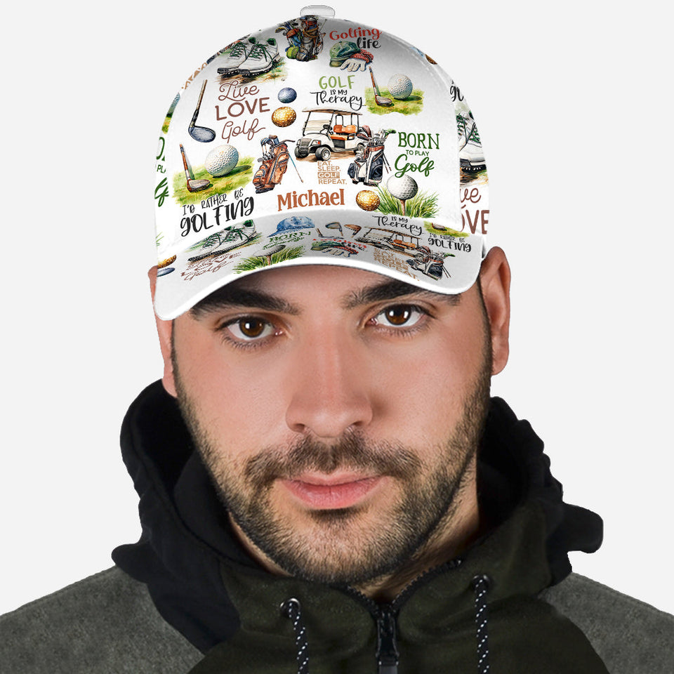 Live Love Golf - Personalized Golf Classic Cap