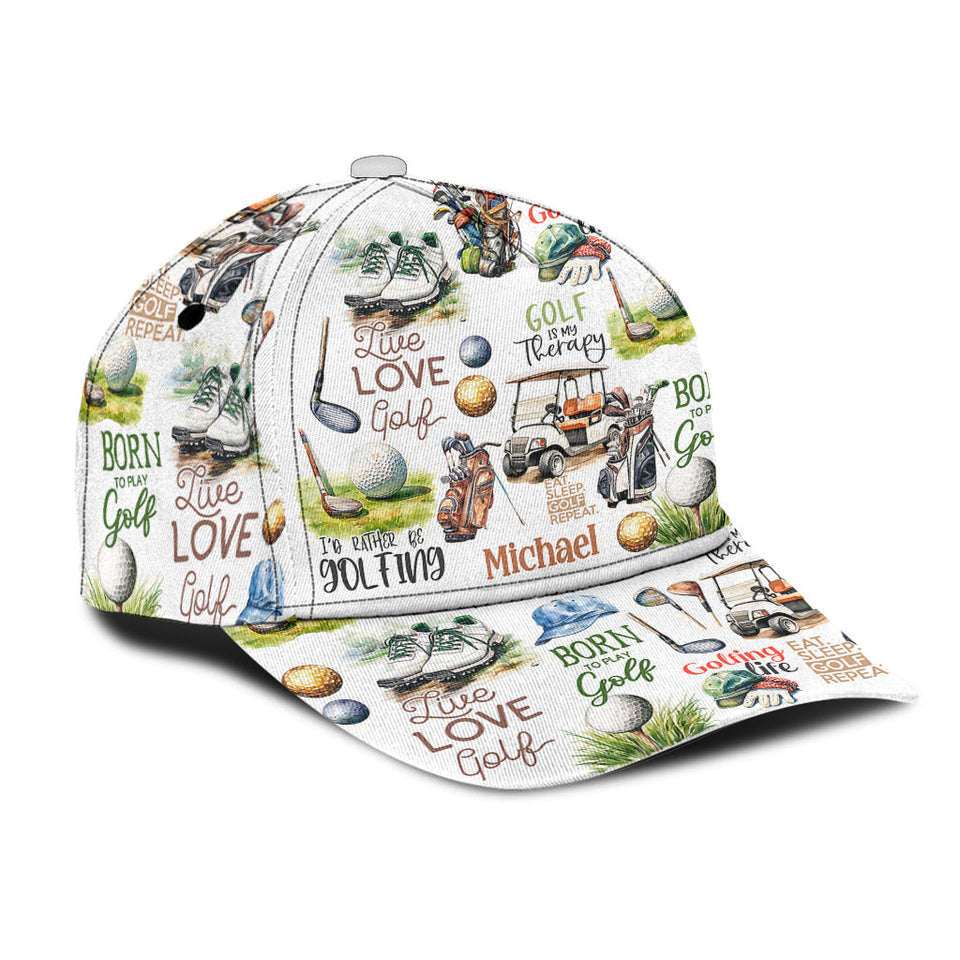 Live Love Golf - Personalized Golf Classic Cap
