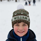 Touchdown Style Winter - Personalized Football Beanie Hat