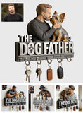 The Dog Father - Personalized Dog Custom Shaped Hanging Rack