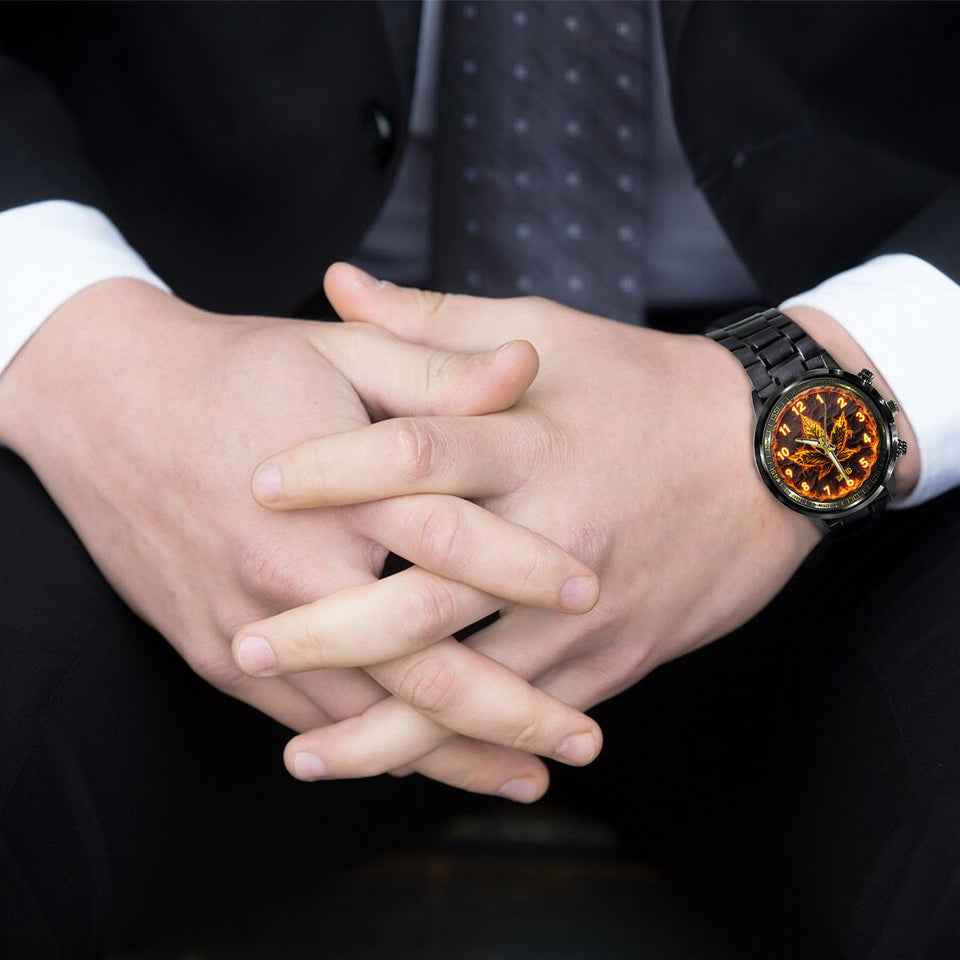 Fire Weed - Personalized Weed Hand Watch