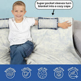 This Is My Reading Blanket - Personalized Book Wearable Blanket