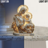 A Child Of God - Personalized Christian Acrylic LED Night Light