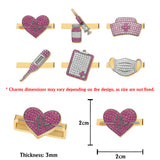 Love Nurse Life - Personalized Nurse Women Hand Watch With Strap Charms
