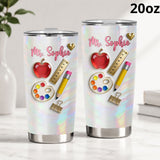 Teach With Love - Personalized Teacher Tumbler