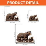 Mama Bear - Personalized Mother Custom Shaped Acrylic Plaque