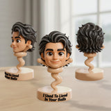 Any Photo Used To Lived In Your Balls Funny Gift For Dad - Personalized Father Premium 3D Figurine