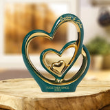 You And Me We Got This - Personalized Couple Custom Shaped Acrylic Plaque