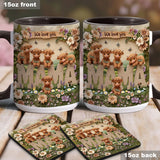 Cute Highland Cow Mama - Personalized Mother Accent Mug