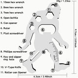 Dadsquatch - Personalized Father Metal Multitools Sheet