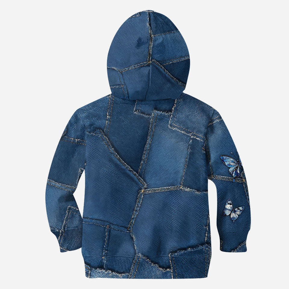 Just A Girl Who Loves Butterflies - Personalized Butterfly Hoodie and Leggings