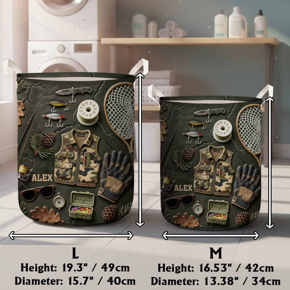 Love Fishing - Personalized Fishing Storage Basket