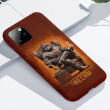 Whiskey & Cigar Gorilla - Personalized Whisky Full Print Phone Case