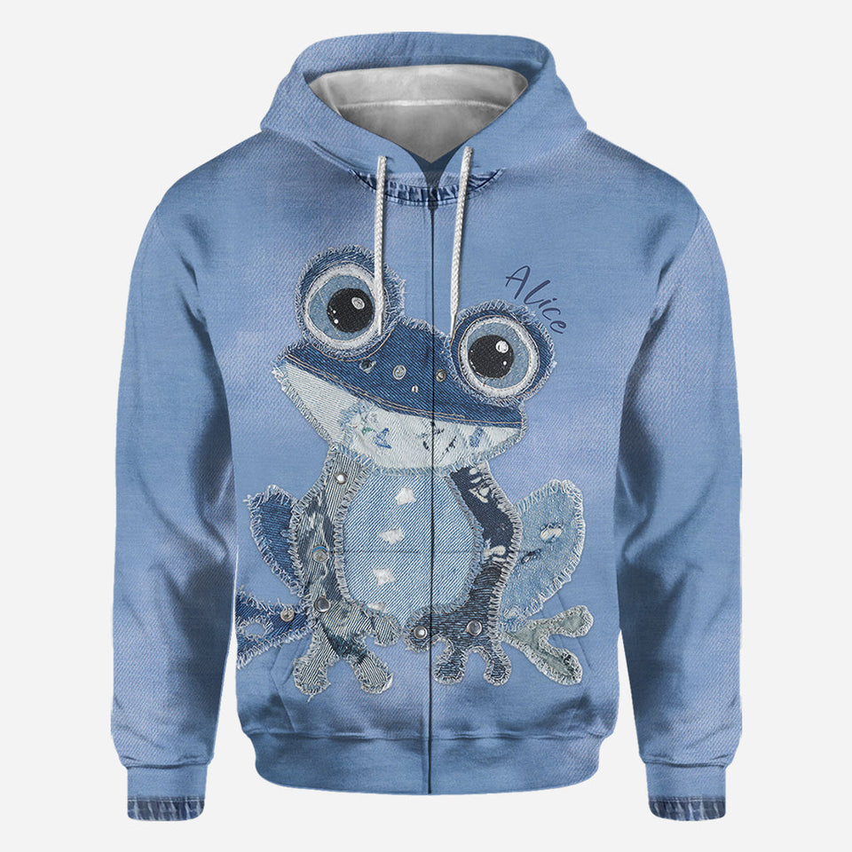 Cute Frog - Personalized Frog All Over Shirt