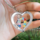 Autism Letter - Personalized Autism Awareness Keychain