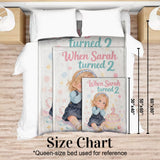 Happy Birthday - Personalized Kid Blanket