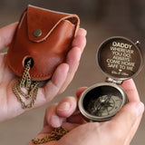 Always Come Home Safe Daddy - Personalized Father Compass