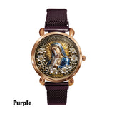 Hail Mary - Personalized Christian Women Hand Watch