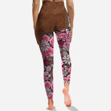 Glitter Cowgirl Boots - Personalized Cowgirl Hoodie and Leggings