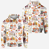 Hello Fall - Personalized Autumn All Over Shirt