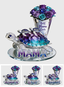 Perfect Gift For Mom, Grandma - Personalized Grandma Custom Shaped Acrylic Plaque