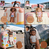 My First Luggage Tag - Personalized Kid Luggage Tag