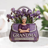Cutsom Any Photo - Personalized Grandma Custom Shaped Acrylic Plaque
