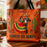 Celebrate Cinco De Mayo - Personalized Cinco de Mayo Tote Bag