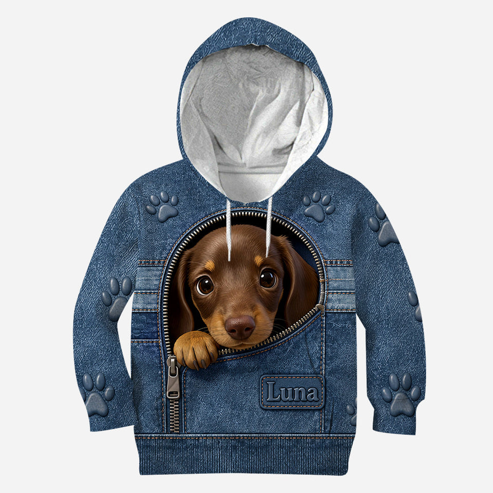 Custom Any Photo - Personalized Dog Hoodie and Leggings