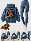 Custom Any Photo - Personalized Dog Hoodie and Leggings