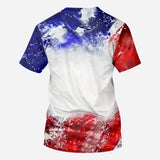 July 4th Highland Cow - Personalized Highland Cow All Over Shirt