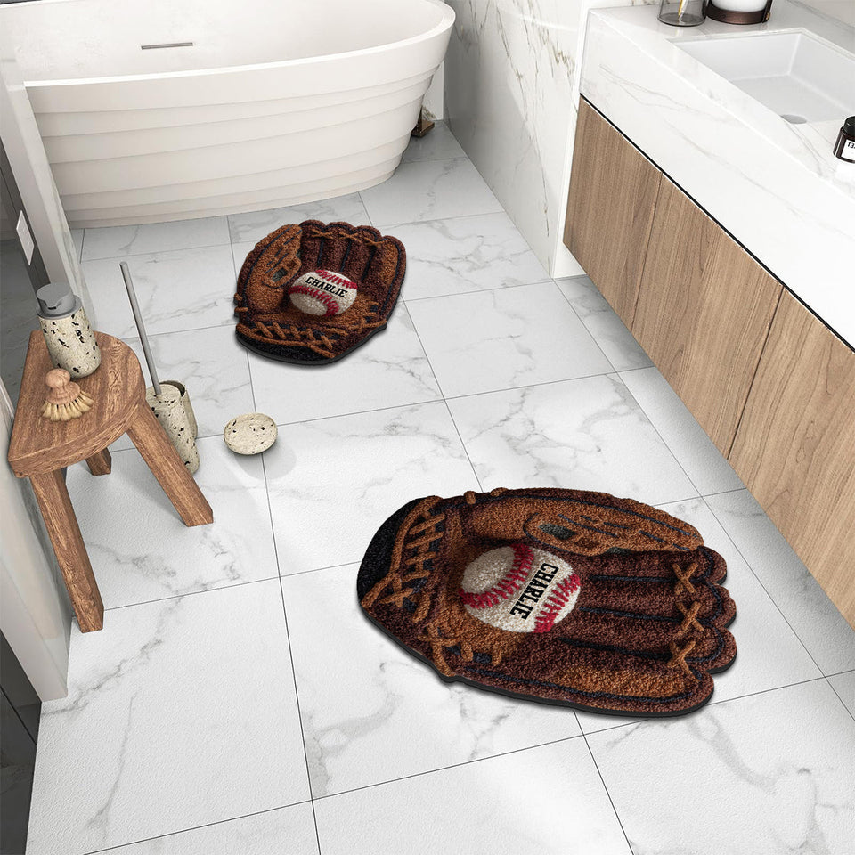 Gameday - Personalized Baseball Non-Slip Tufted Rug