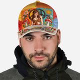 Peace Love Sunshine - Personalized Hippie Classic Cap