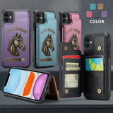 Love Horse - Personalized Horse Wallet Phone Case
