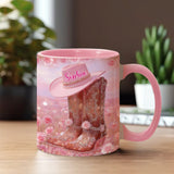 Floral Cowgirl - Personalized Cowgirl Accent Mug