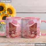 Floral Cowgirl - Personalized Cowgirl Accent Mug