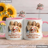 Perfect Gift for Mom - Personalized Mother Set Accent Mug with Acrylic Stirrers