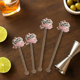 Perfect Gift for Mom - Personalized Mother Set Accent Mug with Acrylic Stirrers