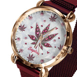 Stunning Leaf - Personalized Weed Women Hand Watch